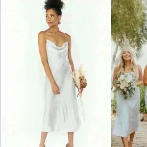 Show me your mumu Verona Cowl Dress Midi Sz Small